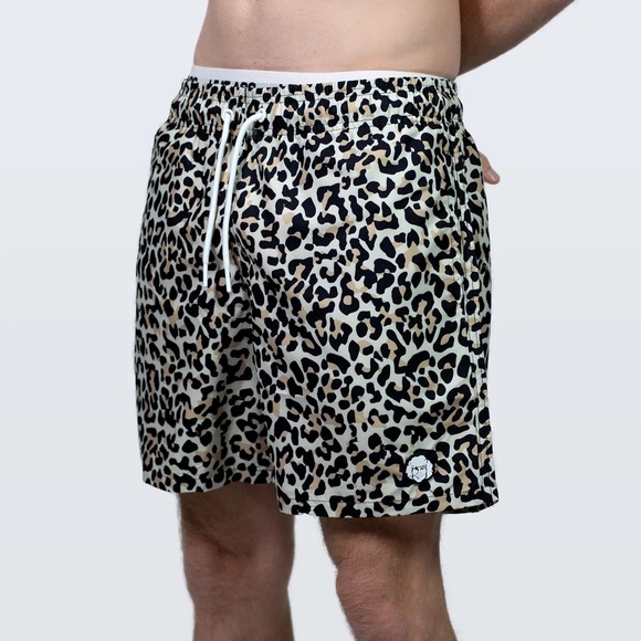 danny duncan leopard shorts